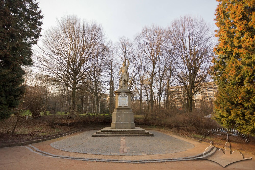Територія Стрийського парку – пам'ятник Яну Кілінському ...