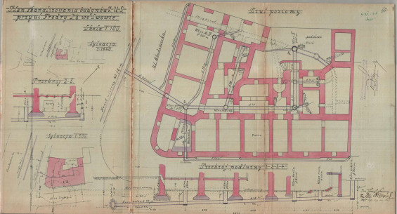 Project for the sewage system reconstruction (1936)