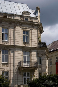 Prosp. Shevchenka, 25. A part of the principal facade