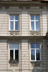 Prosp. Shevchenka, 25. A part of the principal facade