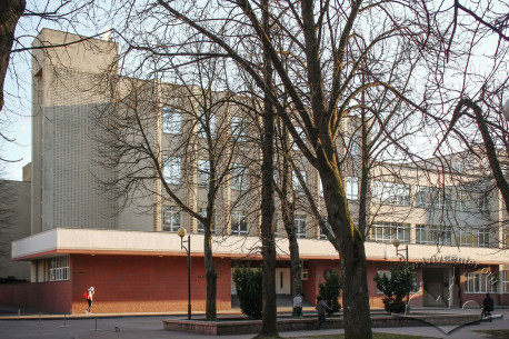 Вул. Федьковича, 54-56. Головний (північний фасад)