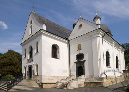 Vul. Khmelnytskoho, 36. A view of the church from the southwest