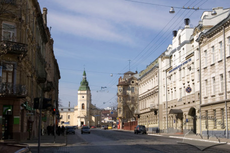 Ul. Horodocka, widok od wschodu.