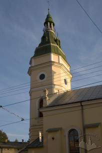 Ul. Horodocka, 32. Wieża dawnego kościoła, widok od ul. Szewczenki