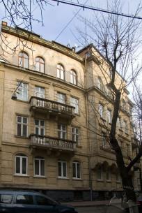 Вул. Академіка Павлова, 9. Головний фасад будинку (вид з північного заходу)