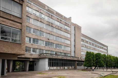 Vul. Karpinskoho, 6. Academic building #2. Its rear facade as seen from the courtyard