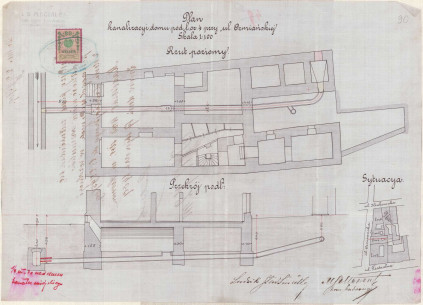 Проєкт підключення будинку до каналізації з 1909 року