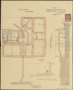 Проєкт підключення будинку до каналізації, 1913