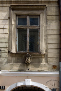 Vul. Halytska, 15. A 2nd floor window