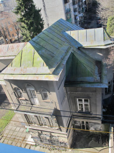 Ul. Generała Czuprynki, 96. Widok z domu sąsiedniego