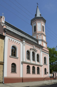 Вул. Пекарська, 59. Південний фасад церкви