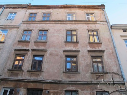 Вул. Вірменська, 14. Фрагмент головного фасаду