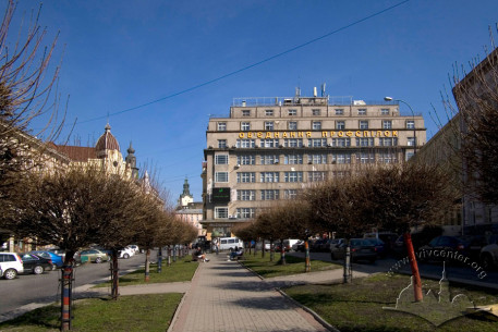 Просп. Шевченка, вигляд з півдня