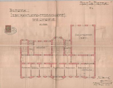 Seond floor plan (1907)