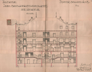 Longitudinal section (1907)