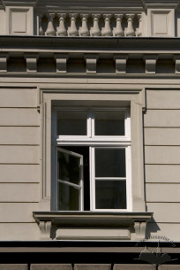 Prosp. Svobody, 20. A 2nd floor window