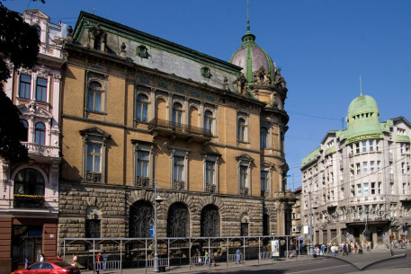 Prosp. Svobody, 15. View of the main facade