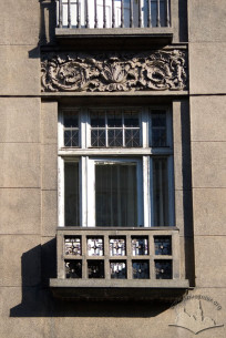 Vul. Kopernika, 4. A 3rd floor balcony
