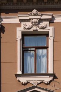 Prosp. Svobody, 13. A 4th floor window