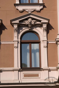 Prosp. Svobody, 13. A 3rd floor window
