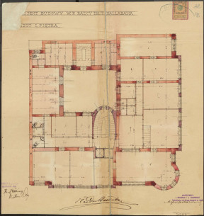 Планування 2 поверху. 1908р.