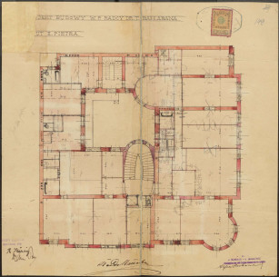 Планування 4 поверху. 1908р.