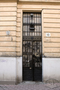 Ul. Akademika Bohomolca, 10. Portal główny