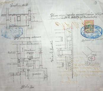 Проєкт облаштування помешкання сторожа (1905)