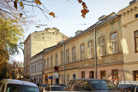Vul. Levytskoho, 4, also buildings no. 6 and no. 8 are seen