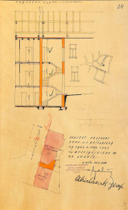 Drawings for an addition to the building (1936)