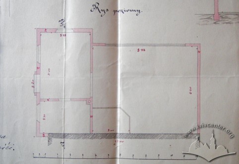 Ground plan of the photostudio building (Image courtesy of DALO, 2/1/121)