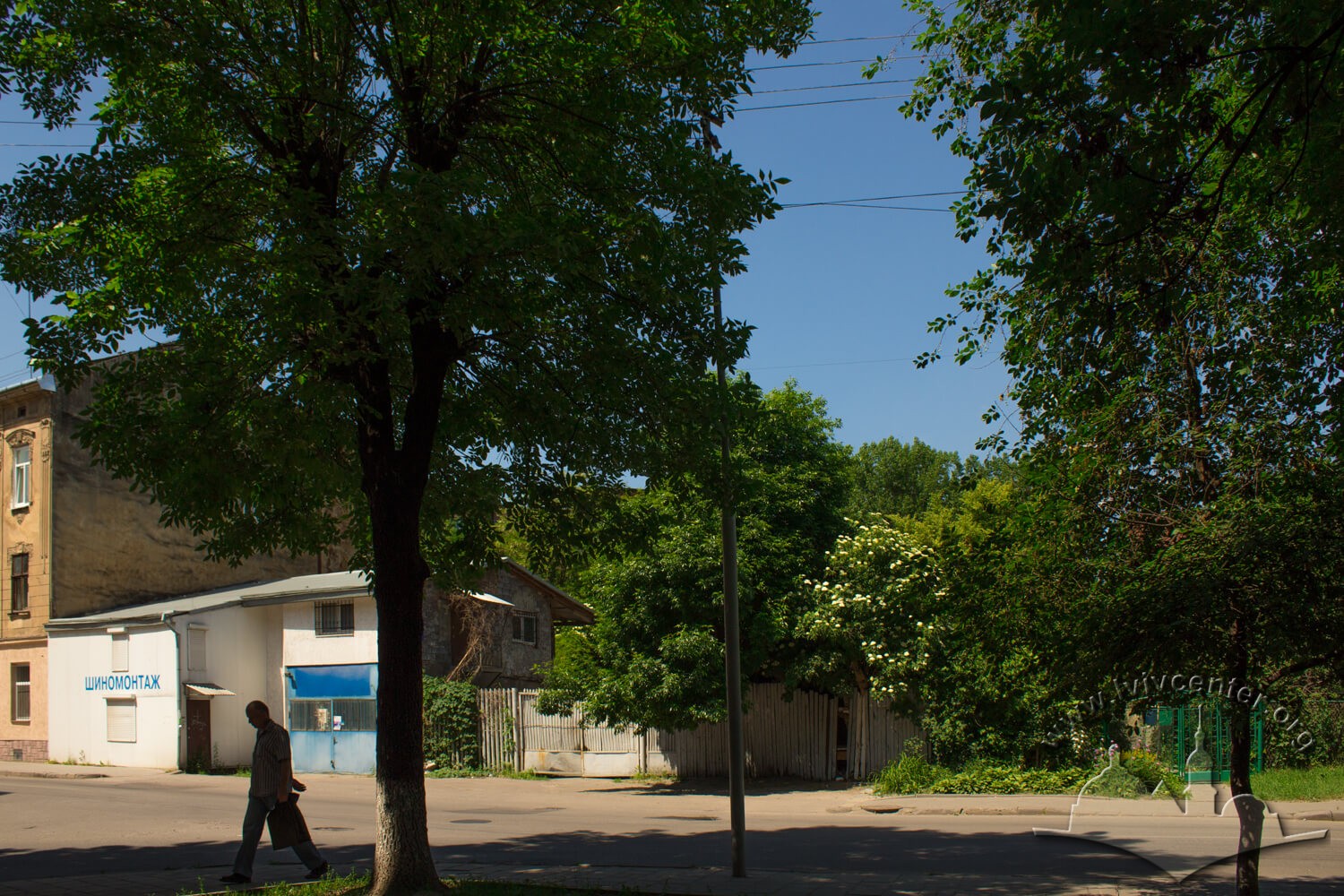Vul. Zhovkivska, 39. On this site, the first steam washhouse was located/Photo courtesy of Olha Zarechnyuk, 2016