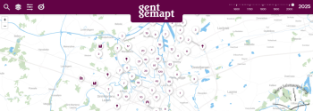 Ghent Mapped. Зв'язок часу, місця та людей